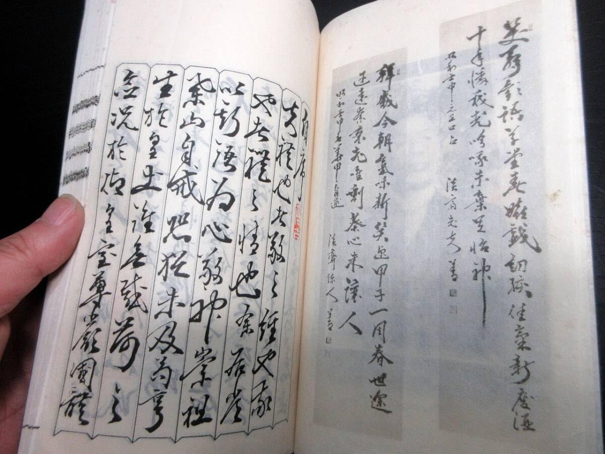 Amazon.co.jp: J38和本昭和8年（1933）非売品漢詩「葵傾詩稿」1冊/淡斎